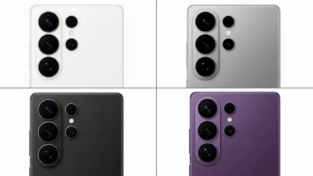 Galaxy S26 Ultra colors