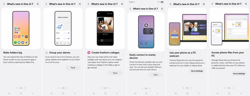 Verizon Galaxy A23 5G One UI 7 features