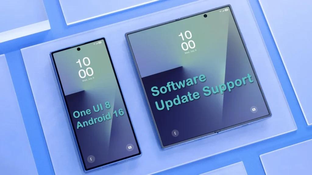 Galaxy Z Fold7 and Flip7 Software Update Support