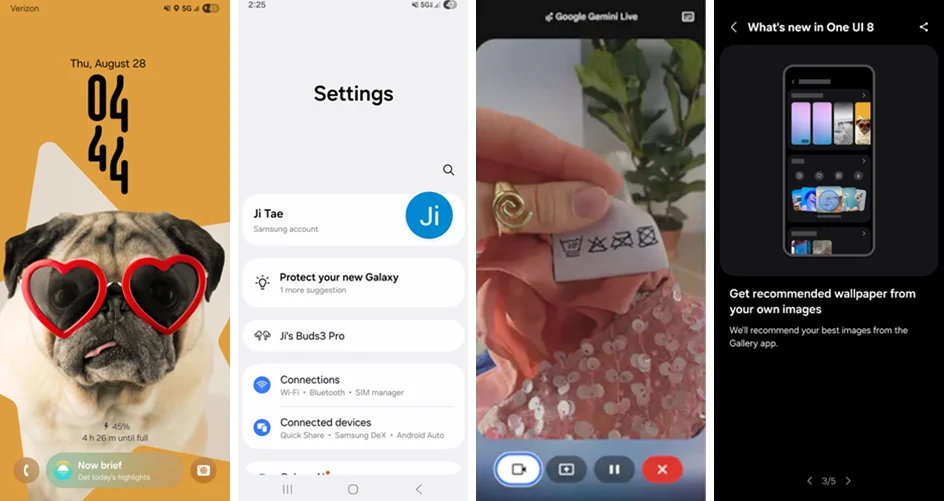 Galaxy A15 5G One UI 8 features