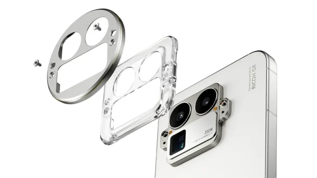 Realme GT8 Pro swapable camera island