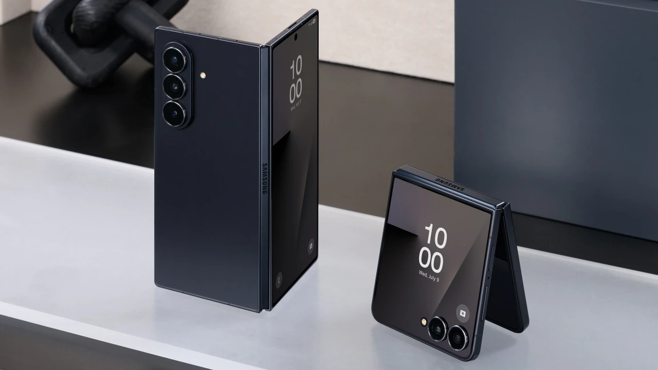 Galaxy Z Fold7 and Flip7
